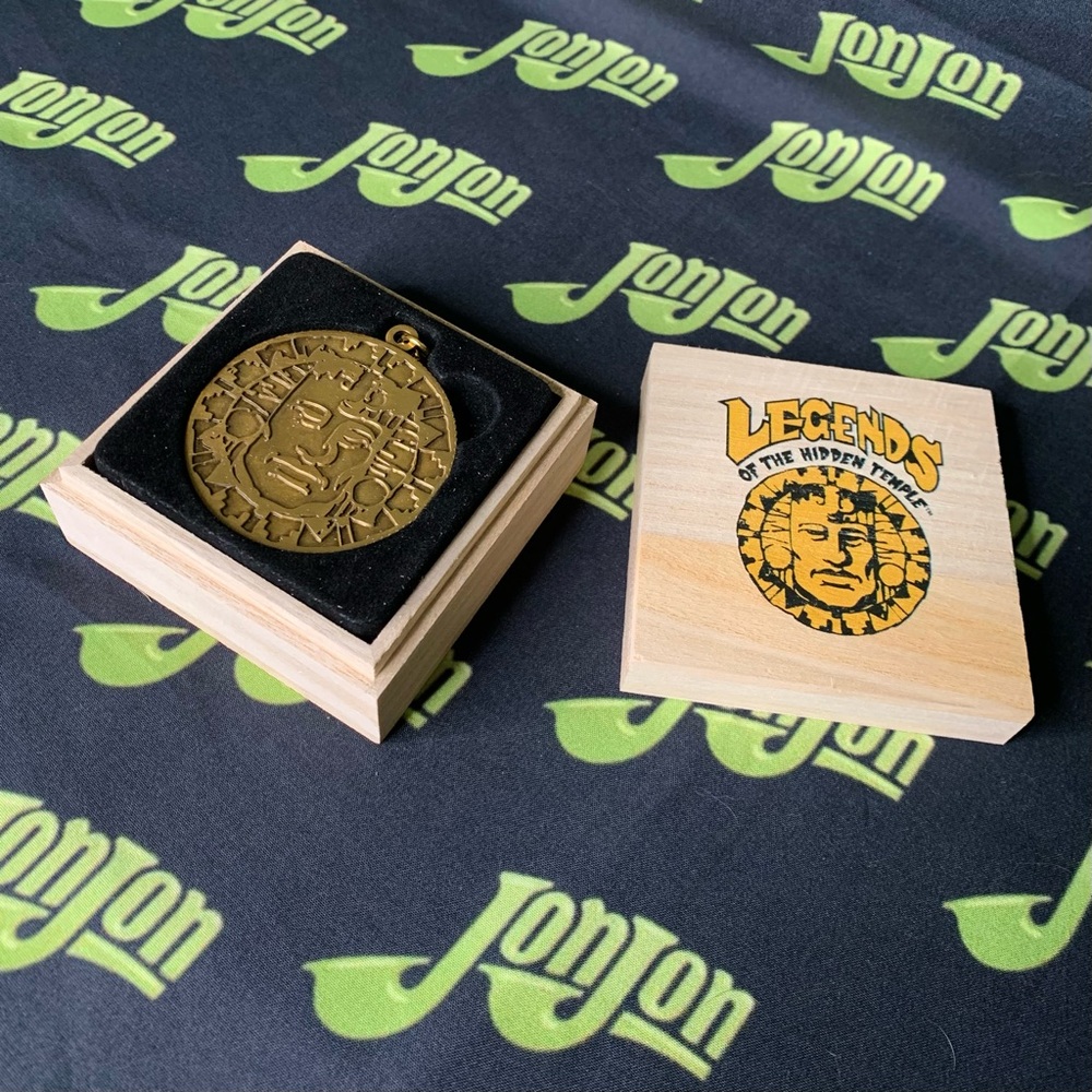 Legends of the Hidden Temple Medal & Box